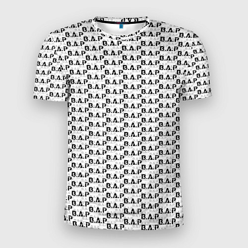 Мужская спорт-футболка B A P pattern logo / 3D-принт – фото 1