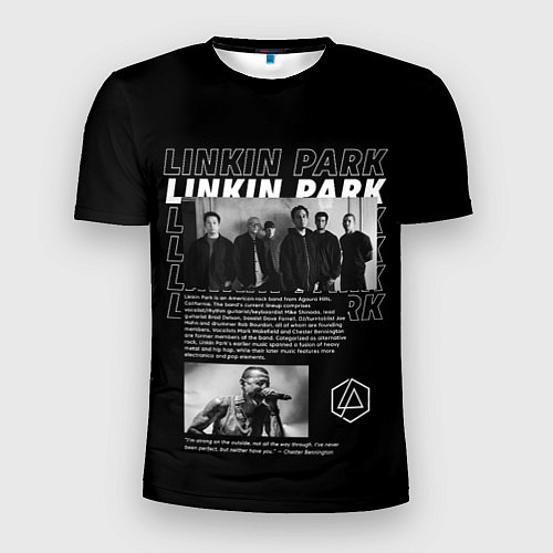 Мужская спорт-футболка Linkin Park Chester Bennington / 3D-принт – фото 1