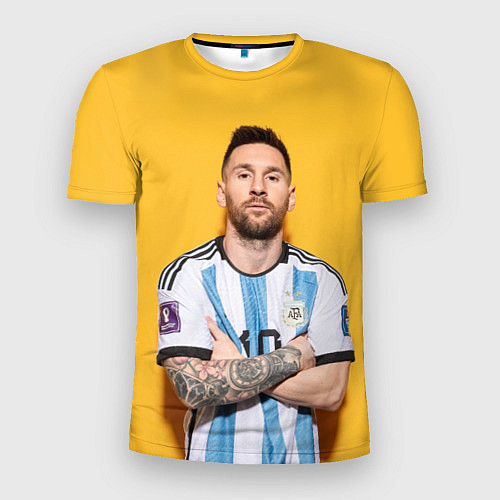 Мужская спорт-футболка Lionel Messi 10 / 3D-принт – фото 1