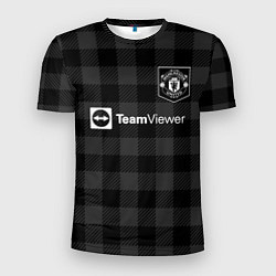 Мужская спорт-футболка ФК Манчестер Юнайтед темный