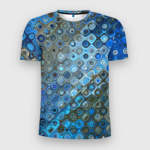 Мужская спорт-футболка Модный паттерн / 3D-принт – фото 1