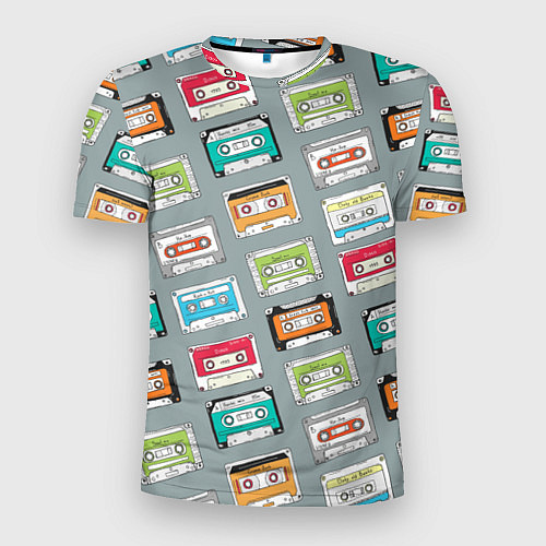 Мужская спорт-футболка Родом из 90х / 3D-принт – фото 1