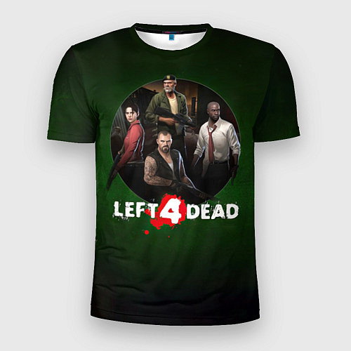 Мужская спорт-футболка Left 4 dead команда / 3D-принт – фото 1