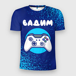 Мужская спорт-футболка Вадим геймер