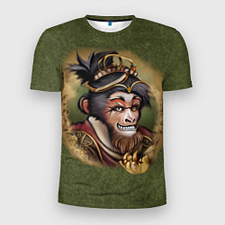 Мужская спорт-футболка Король обезьян Сунь Укун