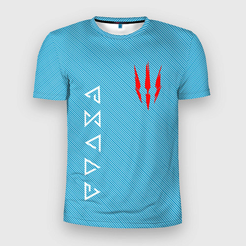 Мужская спорт-футболка The Witcher Геральт / 3D-принт – фото 1