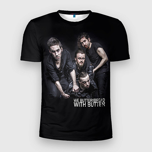 Мужская спорт-футболка We Butter the Bread With Butter band / 3D-принт – фото 1