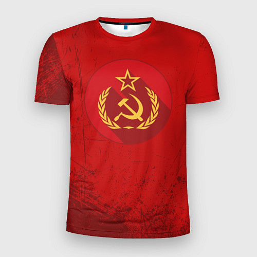 Мужская спорт-футболка Тень СССР / 3D-принт – фото 1