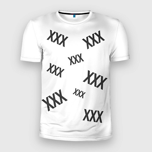 Мужская спорт-футболка Разброс Иксов / 3D-принт – фото 1