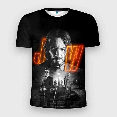 Мужская спорт-футболка John Wick Chapter 4 / 3D-принт – фото 1