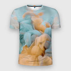 Мужская спорт-футболка Двухцветный дым