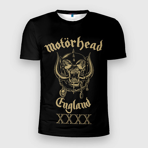 Мужская спорт-футболка Motorhead England / 3D-принт – фото 1