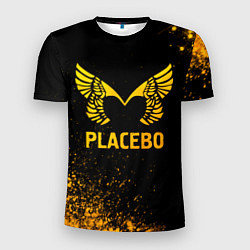 Футболка спортивная мужская Placebo - gold gradient, цвет: 3D-принт
