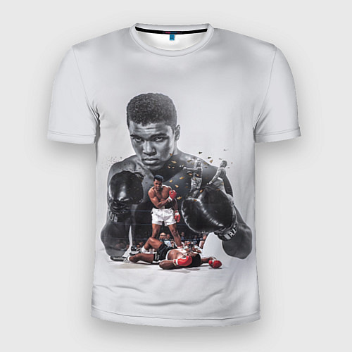 Мужская спорт-футболка The greatest - Muhammad Ali / 3D-принт – фото 1