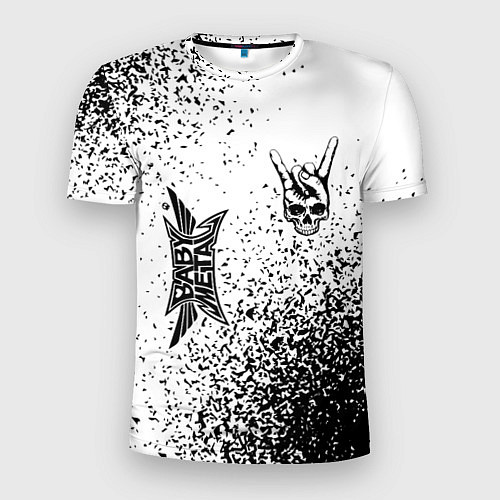 Мужская спорт-футболка Babymetal и рок символ на светлом фоне / 3D-принт – фото 1