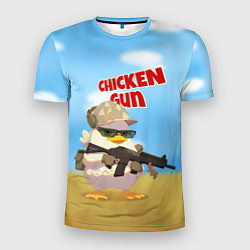 Мужская спорт-футболка Цыпленок - Чикен Ган