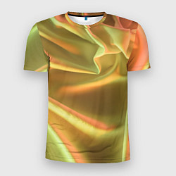 Футболка спортивная мужская Золотой шёлк и отливы, цвет: 3D-принт