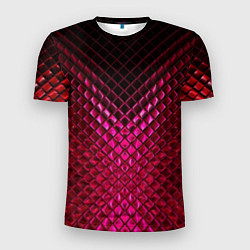 Мужская спорт-футболка Рубиновая змеиная кожа