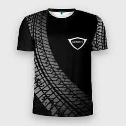Мужская спорт-футболка Genesis tire tracks