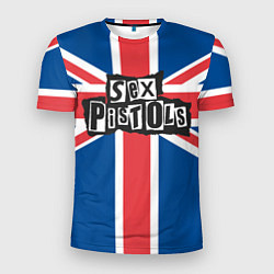 Мужская спорт-футболка Sex Pistols - панк рок