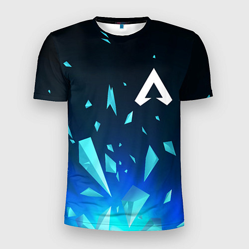 Мужская спорт-футболка Apex Legends взрыв частиц / 3D-принт – фото 1