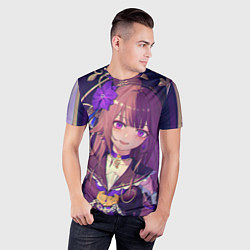 Футболка спортивная мужская Хонкай Стар Рейл: Герта, цвет: 3D-принт — фото 2