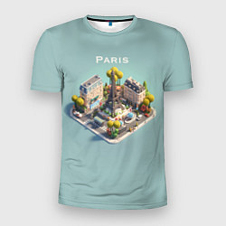 Мужская спорт-футболка Paris Isometric