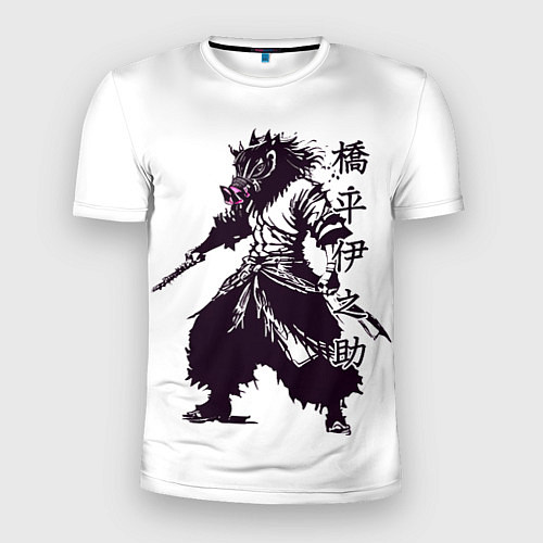Мужская спорт-футболка Inosuke in dark colors / 3D-принт – фото 1
