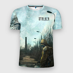 Мужская спорт-футболка Stalker одиночка на дороге