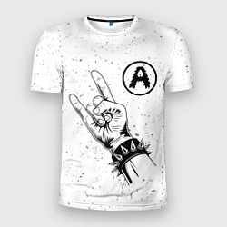 Мужская спорт-футболка Aerosmith и рок символ