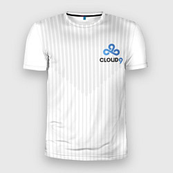 Футболка спортивная мужская Cloud9 white, цвет: 3D-принт