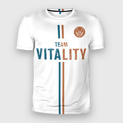 Мужская спорт-футболка Форма Team Vitality white