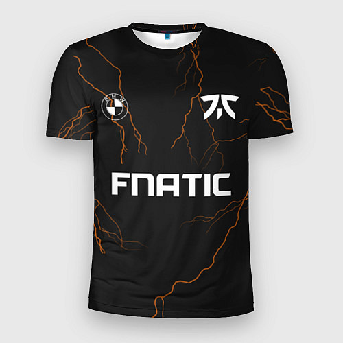 Мужская спорт-футболка Форма Fnatic молнии / 3D-принт – фото 1