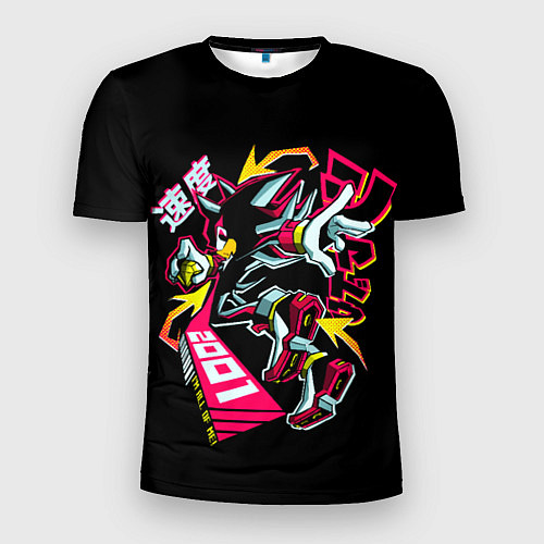 Мужская спорт-футболка Шэдоу - Sonic / 3D-принт – фото 1