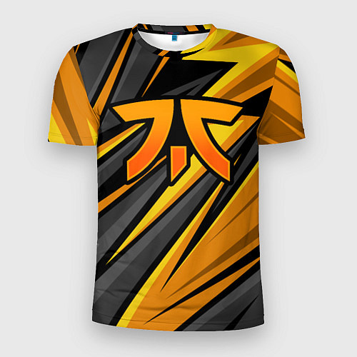 Мужская спорт-футболка Fnatic - киберспорт желтый / 3D-принт – фото 1