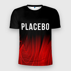 Мужская спорт-футболка Placebo red plasma