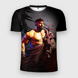 Мужская спорт-футболка Street Fighter: Ryu