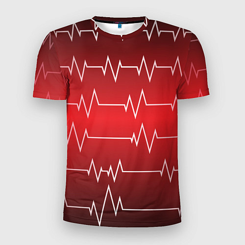 Мужская спорт-футболка Pulse / 3D-принт – фото 1