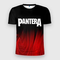 Мужская спорт-футболка Pantera red plasma