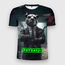 Мужская спорт-футболка Payday 3 dog
