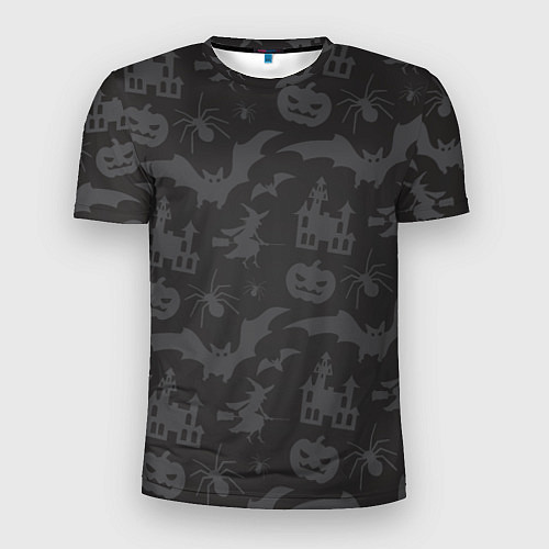 Мужская спорт-футболка Night halloween / 3D-принт – фото 1