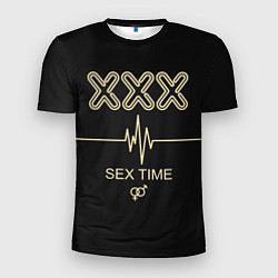 Мужская спорт-футболка Sex Time