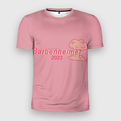 Мужская спорт-футболка Barbenheimer PINK EDITION