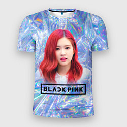 Мужская спорт-футболка Blackpink Rose