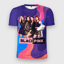 Мужская спорт-футболка K-pop Blackpink girls