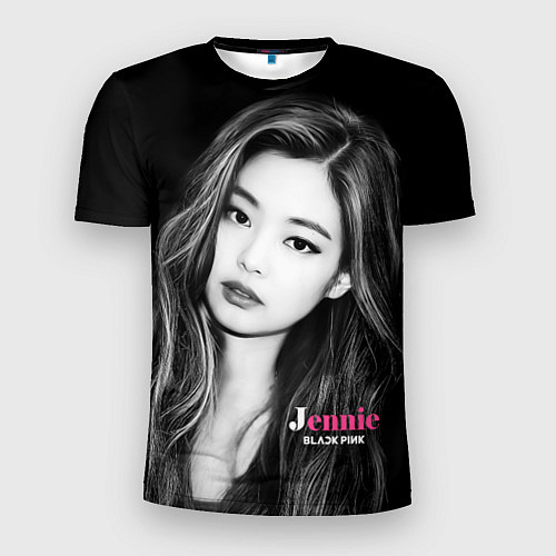 Мужская спорт-футболка Jennie Kim Blackpink / 3D-принт – фото 1