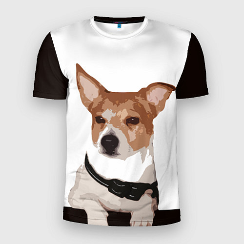 Мужская спорт-футболка Джек-рассел терьер / 3D-принт – фото 1