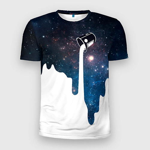 Мужская спорт-футболка Млечный Путь - Milky Way / 3D-принт – фото 1