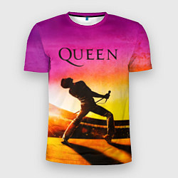Мужская спорт-футболка Queen Фредди Меркьюри
