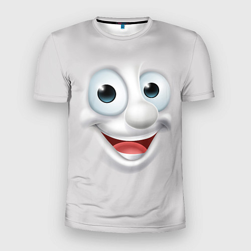 Мужская спорт-футболка Милая улыбка / 3D-принт – фото 1